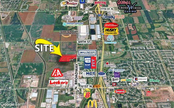 Pictures of Land property located at 69th & Broadway, Park City, KS 67219 for sales - image #1