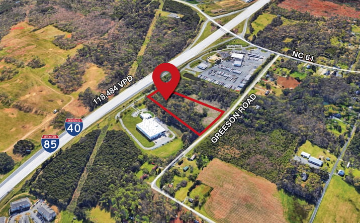 Pictures of Land property located at 7230 Greeson Road, Whitsett, NC 27377 for sales - image #1