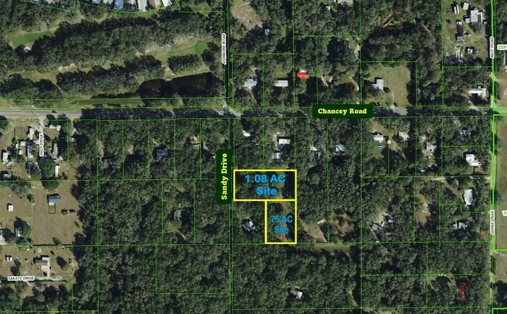 Pictures of Land property located at 3352-3418 Sand Drive, Zephyrhills, FL 33541 for sales - image #1