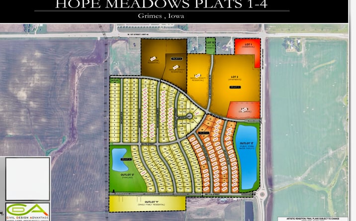 Pictures of Land property located at 550 SW Deer Run, Grimes, IA 50111 for sales - image #1