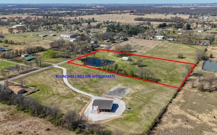Pictures of Land property located at 9097 E 580 Road, Catoosa, OK 74015 for sales - image #1