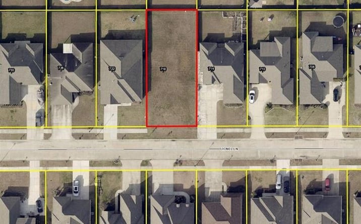 Pictures of Land property located at 718 Lionel Lane, Lake Charles, LA 70605 for sales - image #1
