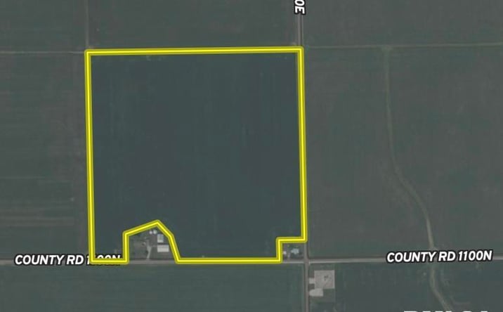 Pictures of Land property located at N County Road 1100 N Road, Casey, IL 62420 for sales - image #1