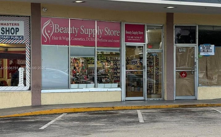 Pictures of Business for Sale, Retail property located at 715 NE 167th St, North Miami Beach, FL 33162 for sales - image #1