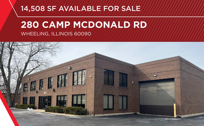 Pictures of Office, Industrial property located at 280 Camp McDonald Rd, Wheeling, IL 60090 for sales - image #1