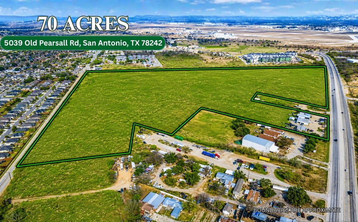 Pictures of Land property located at Old Pearsall Road, San Antonio, TX 78242 for sales - image #1