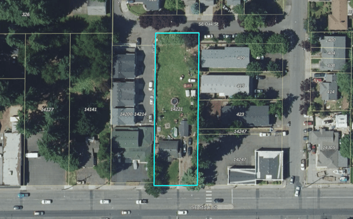 Pictures of Multifamily, Land property located at 14221 SE STARK ST, PORTLAND, OR 97233-2149 for sales - image #1