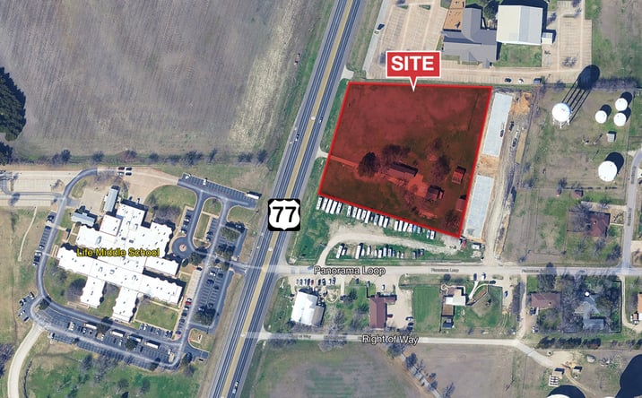 Pictures of Land property located at 3304 N. Hwy. 77, Waxahachie, TX 75165 for sales - image #1