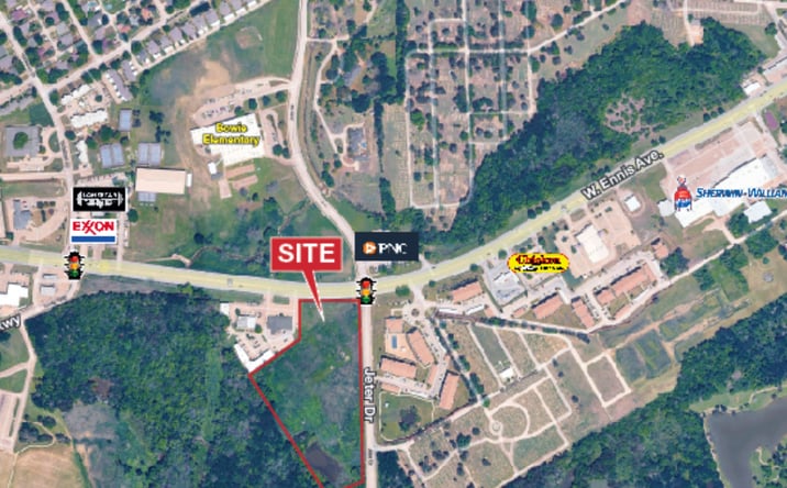 Pictures of Land property located at 1805 W. Ennis Ave., Ennis, TX 75119 for sales - image #1