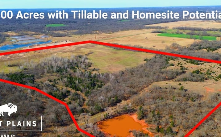 Pictures of Land property located at 20000 Little River Rd, Tecumseh, OK 74873 for sales - image #1