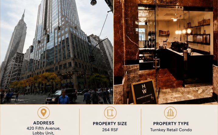 Pictures of Retail property located at 420 5th Ave, New York, NY 10018 for sales - image #1