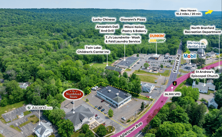 Pictures of Retail property located at 1395 Middletown Avenue, North Branford, CT 06472 for sales - image #1