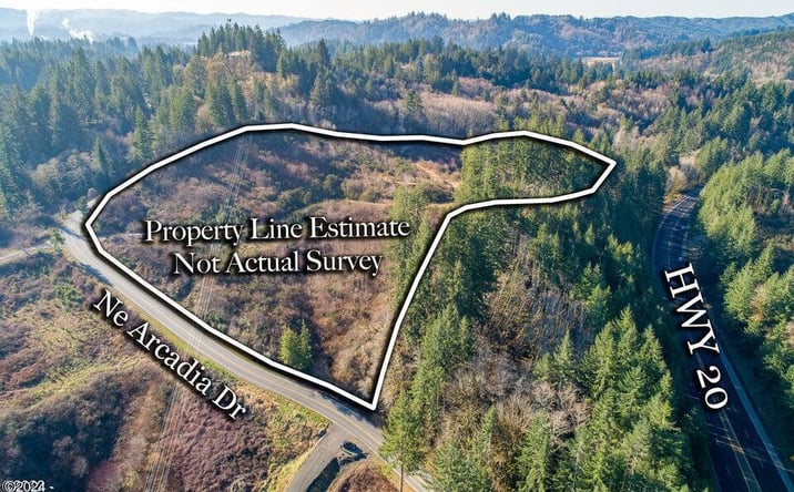 Pictures of Land, Multifamily, Office, Mixed Use, Special Purpose, Retail, Industrial property located at T/L 2303 NE Arcadia Drive, Toledo, OR 97391 for sales - image #1