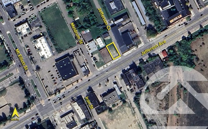 Pictures of Land property located at 6431 E. Jefferson Ave, Detroit, MI 48207 for sales - image #1