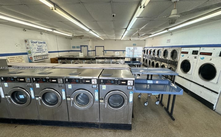 Pictures of Business for Sale property located at Laundromat for Sale, Hallandale Beach, FL 33009 for sales - image #1