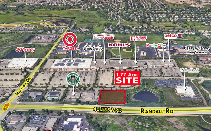 Pictures of Land property located at 764 S. Randall Road, Algonquin, IL 60102 for sales - image #1