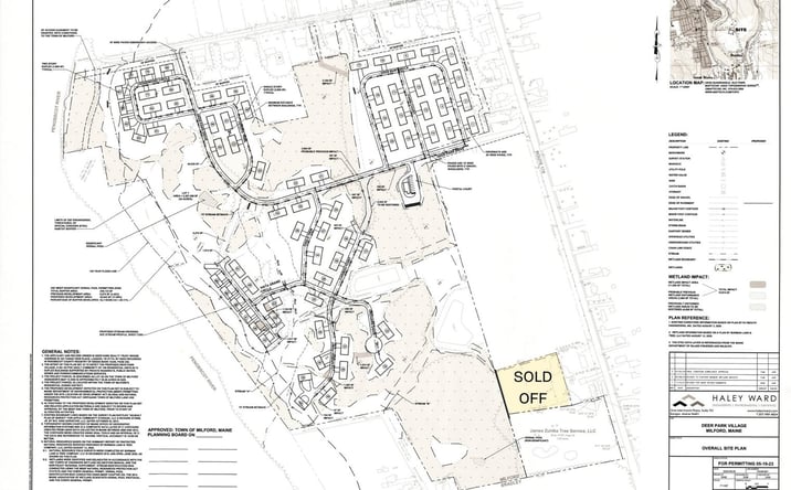Pictures of Land, Senior Living property located at Bradley Road, Milford, ME 04461 for sales - image #1