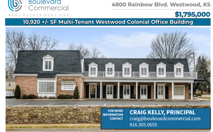 Pictures of Retail, Office property located at 4800 Rainbow Boulevard, Westwood, KS 66205 for sales - image #1