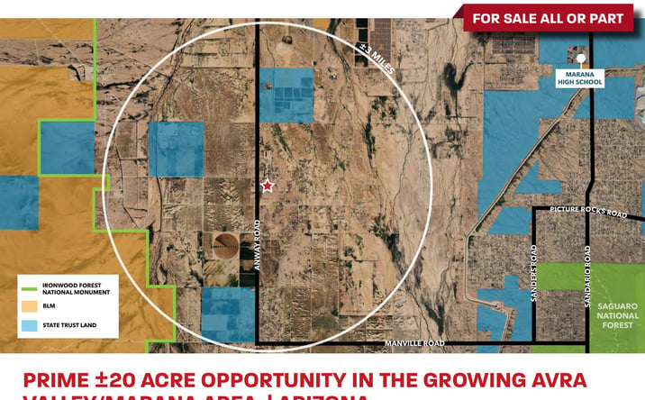 Pictures of Land property located at 16471 W. Tucker Road, Avra Valley, AZ 85653, 16431 W. Tucker Road, Avra Valley, AZ 85653, 16450 W. Snakeweed Road, Avra Valley, AZ 85653 for sales - image #1