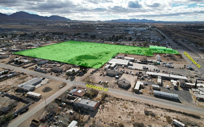 Pictures of Office, Industrial, Land property located at 7508 Doniphan Dr, Canutillo, TX 79835 for sales - image #1