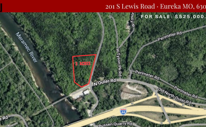 Pictures of Land property located at 201 S Lewis Road, Eureka, MO 63025 for sales - image #1