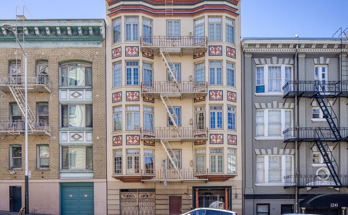 Pictures of Multifamily property located at 1235 Bush Street, San Francisco, CA 94109 for sales - image #1