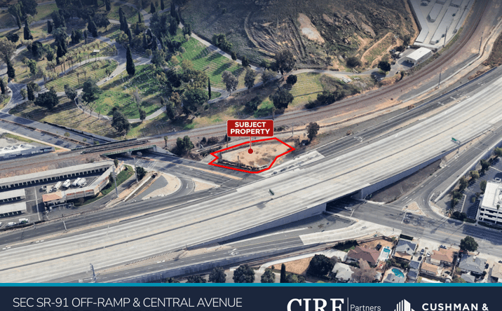 Pictures of Land property located at SEC SR-91 Off-Ramp & Central Avenue, Riverside, CA 34114 for sales - image #1