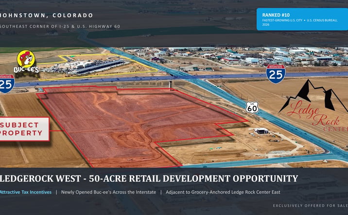 Pictures of Retail, Land property located at SEC of I-25 & US Highway 60, Johnstown, CO 87801 for sales - image #1