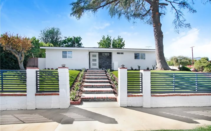 Pictures of Multifamily property located at 9661 Hayvenhurst Avenue, Northridge, CA 91343 for sales - image #1