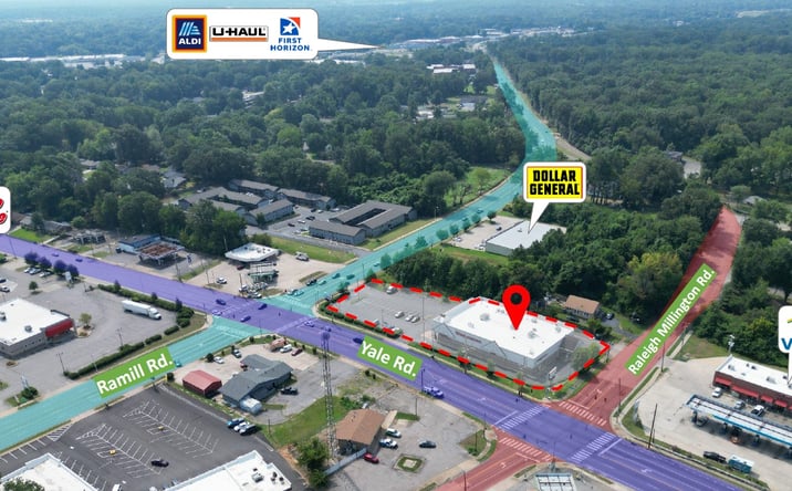 Pictures of Retail property located at 3489 RAMILL RD, MEMPHIS, TN 38128 for sales - image #1