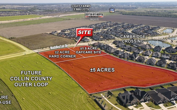 Pictures of Land property located at SWC of Collin County Outer Loop & Huddleston Dr, Celina, TX 75009-4382 for sales - image #1