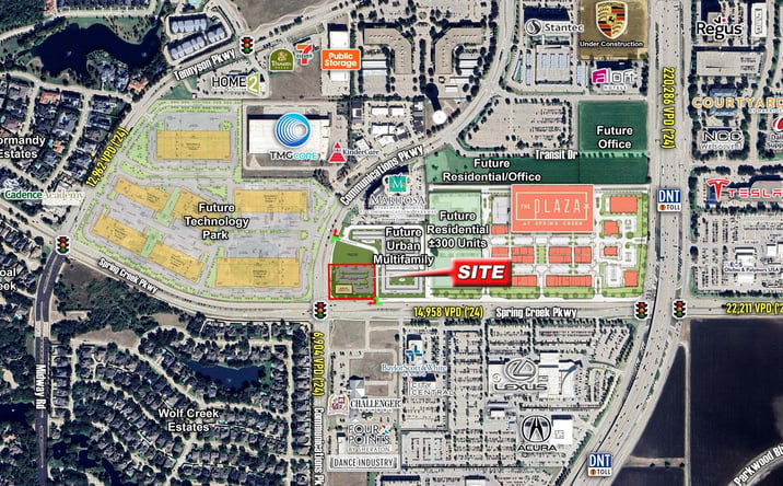 Pictures of Land property located at NEC W Spring Creek Pkwy, Plano, TX 75024 for sales - image #1