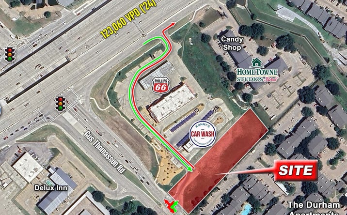 Pictures of Retail, Land property located at 3800 Gus Thomasson Road, Mesquite, TX 75150 for sales - image #1