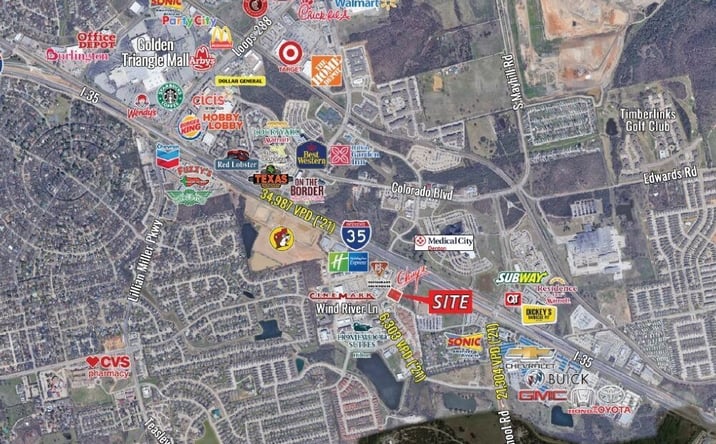 Pictures of Retail, Land property located at 3200 Wind River Ln, Denton, TX 76210 for sales - image #1