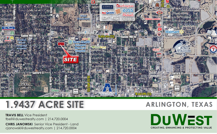 Pictures of Land property located at 1006 Magnolia St, Arlington, TX 76012 for sales - image #1