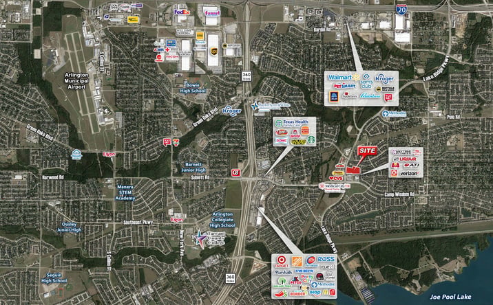 Pictures of Land property located at NEQ of Lake Ridge Pkwy & Camp Wisdom Rd, Grand Prairie, TX 75052 for sales - image #1