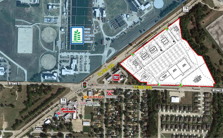 Pictures of Retail, Land property located at 901 N State Hwy 78, Wylie, TX 75098 for sales - image #1