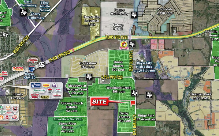 Pictures of Land property located at FM-35 near CR-2595, Royse City, TX 75189 for sales - image #1