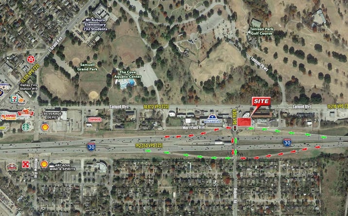 Pictures of Retail property located at 6301 E RL Thornton Fwy, Dallas, TX 75223 for sales - image #1