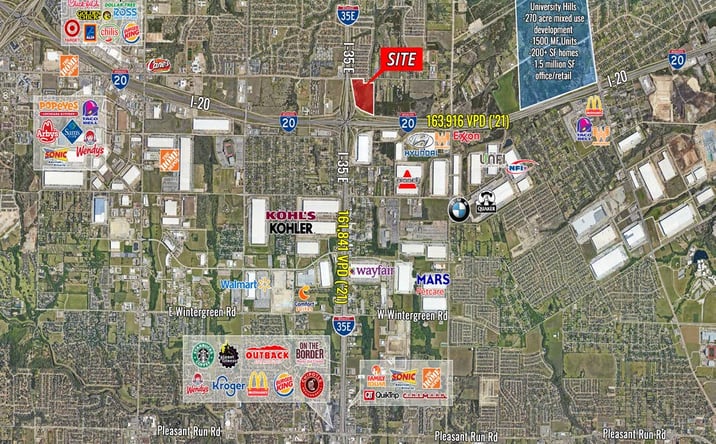 Pictures of Land property located at 8220 S R L Thornton Fwy, Dallas, TX 75232 for sales - image #1