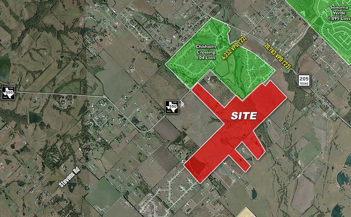 Pictures of Land property located at 2440 W Farm to Market Rd 550, Rockwall, TX 75032 for sales - image #1