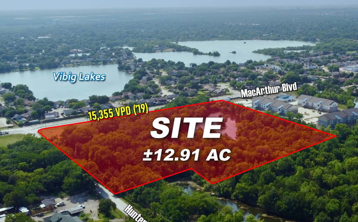 Pictures of Land property located at NEC of MacArthur Blvd & Hunter Ferrell Rd, Irving, TX 75060 for sales - image #1