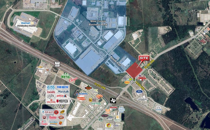 Pictures of Land property located at NWQ of Apache Trail & FM 148, Terrell, TX 75160 for sales - image #1