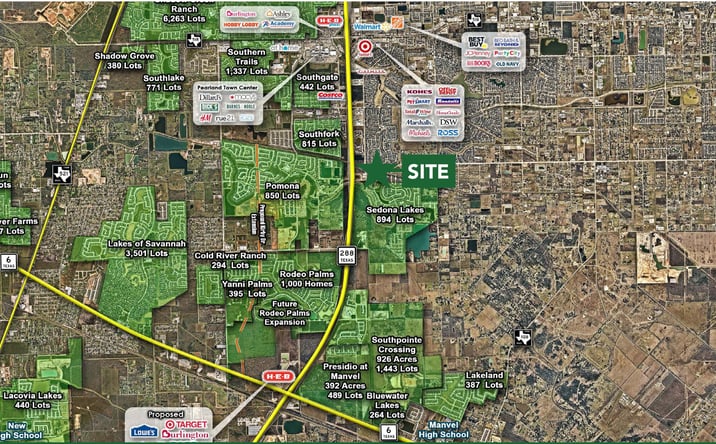 Pictures of Land property located at 10237 Bailey Road, Manvel, TX 77578-3222 for sales - image #1