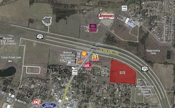 Pictures of Land property located at 19002 East US Highway 175, Mabank, TX 75147 for sales - image #1