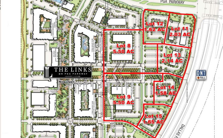 Pictures of Land property located at Swc Of Dallas North Tollway, Frisco, TX 75126 for sales - image #1