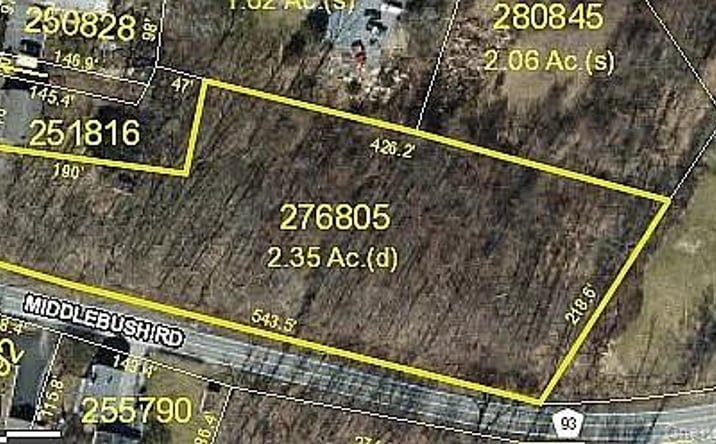Pictures of Land property located at 1 Middlebush Road, Wappingers Falls, NY 12590 for sales - image #1