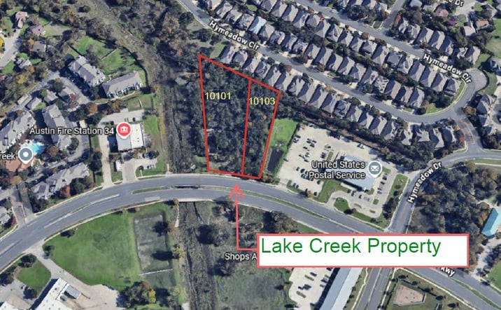 Pictures of Land property located at 10103 Lake Creek Parkway, Austin, TX 78729 for sales - image #1
