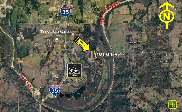 Pictures of Land property located at 21023 Jimbo Rd, Thackerville, OK 73459 for sales - image #1