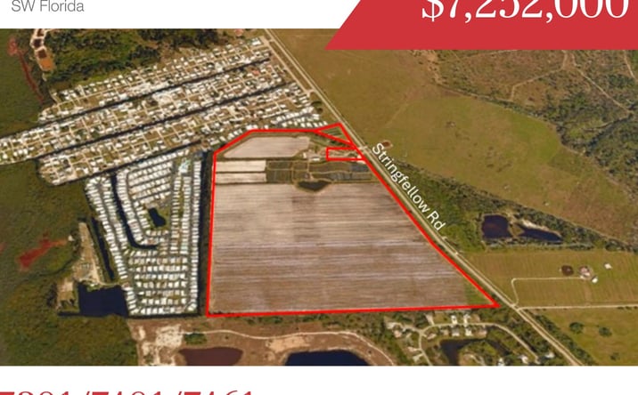 Pictures of Land property located at 7201/7401/7461 Stringfellow Rd, Saint James City, FL 33956 for sales - image #1